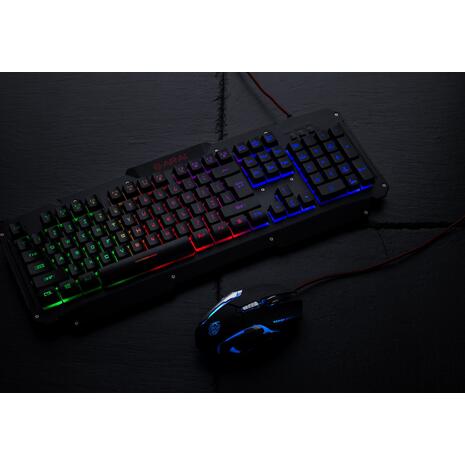 Σετ ενσύρματο πληκτρολόγιο & ποντίκι Gaming Zeroground KB-1700GUMS Arai  Αγγλικό US